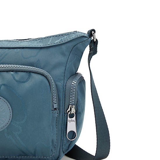 Kipling Gabbie Mini Printed Crossbody Veske Marineblå Grå | NO 2090FD